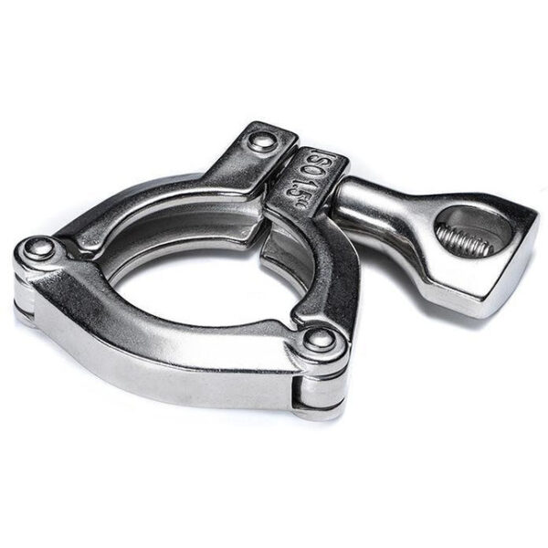 3 Piece Heavy Duty 8" Tri-Clamp 304SS