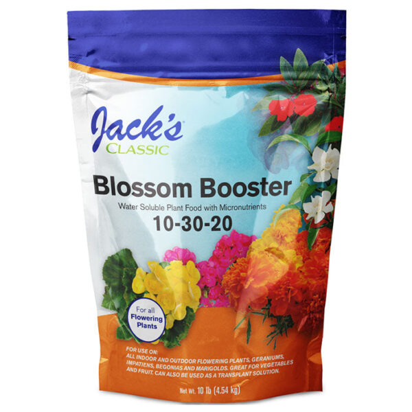 Jack's Classic 10-30-20 Blossom Booster Water Soluble Fertilizer, 10 lbs.
